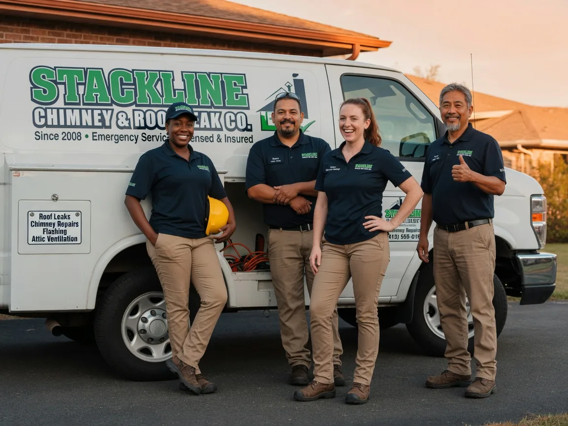 Chimney flashing repair company in Coon Rapids, IA